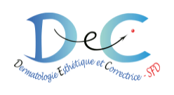 Le logo de Dermatologie Esthétique et Correctrice. Retour à l'accueil.